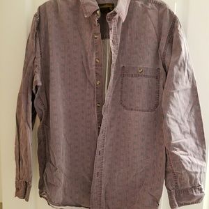 Vintage Eddie Bauer Patterned long sleeve shirt LT